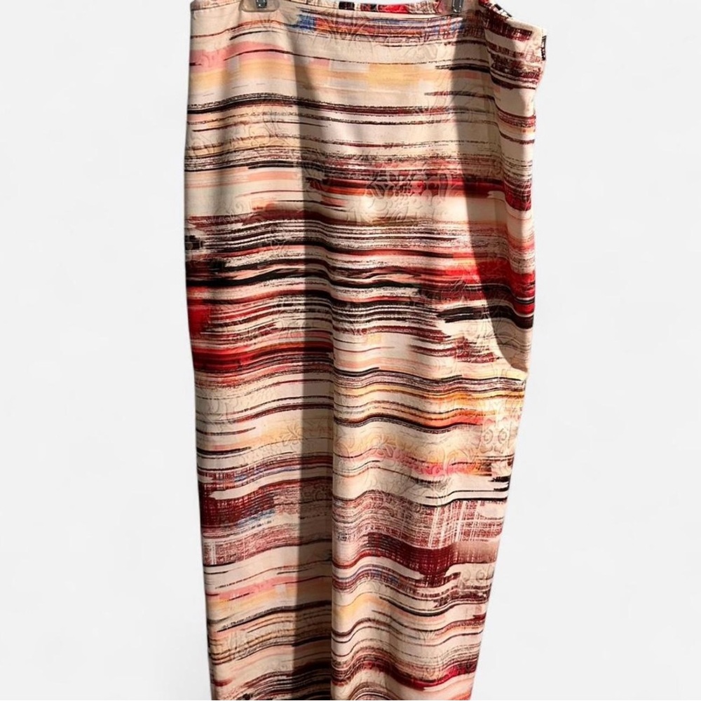 Striped Multicolor Maxi Skirt